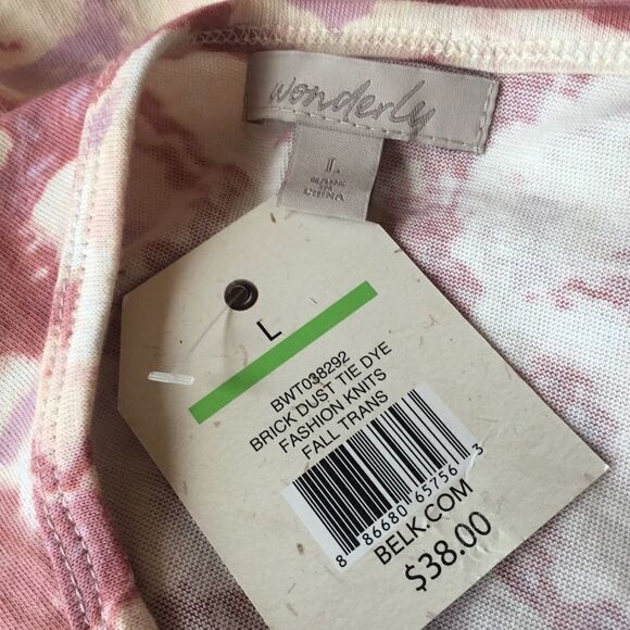 NWT. Wonderly Sleeveless Blouse Women’s Size L - Picture 9 of 9